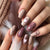 Künstlerisches Floral Nageldesign Kit Brehn