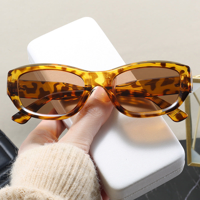 Damen modische Cat-Eye Sonnenbrille mit flexiblem Rahmen und UV-Schutz Brehn