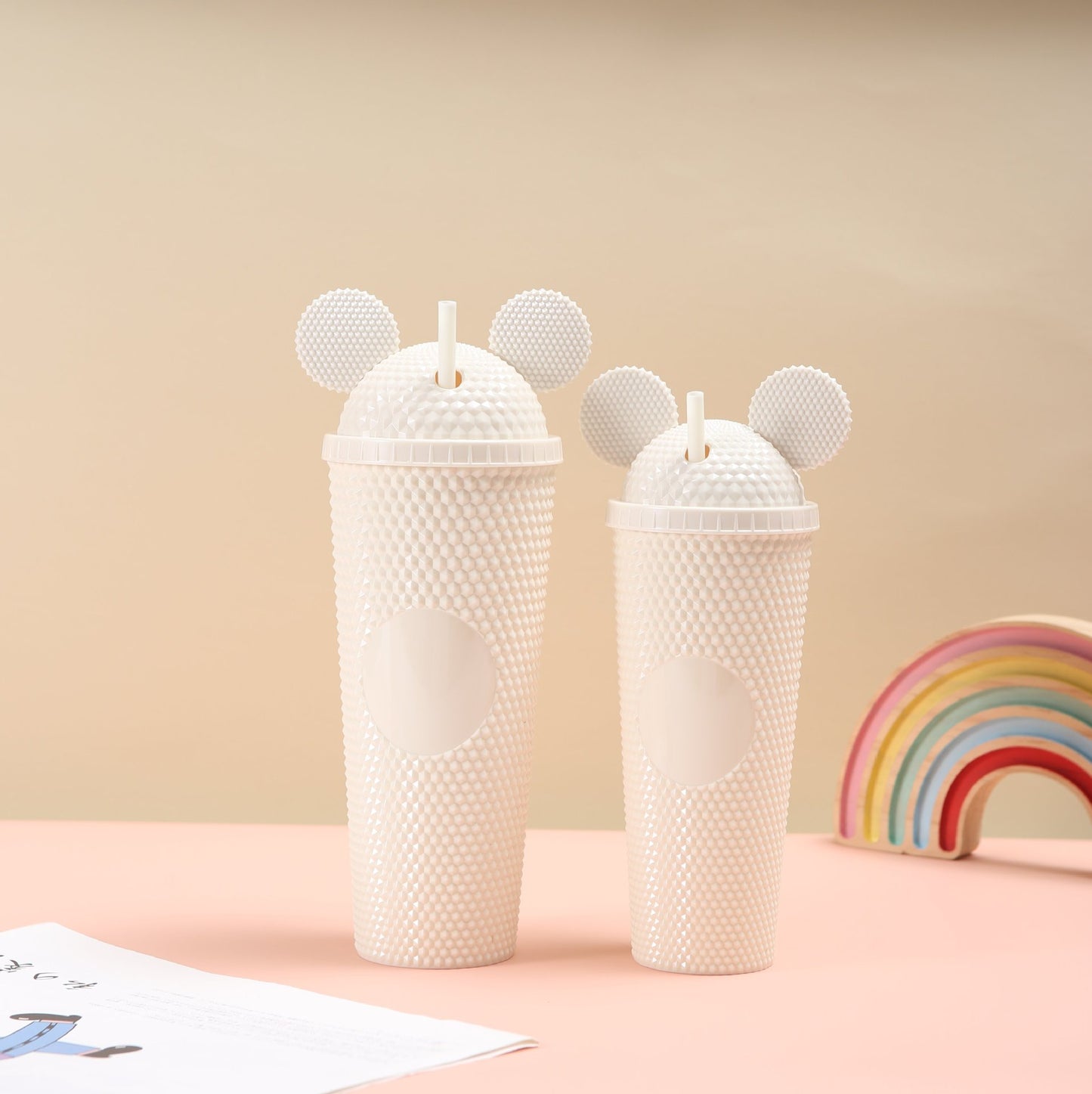 Damen Trendige und verspielte Becher mit Mickey-Maus-Ohren Brehn