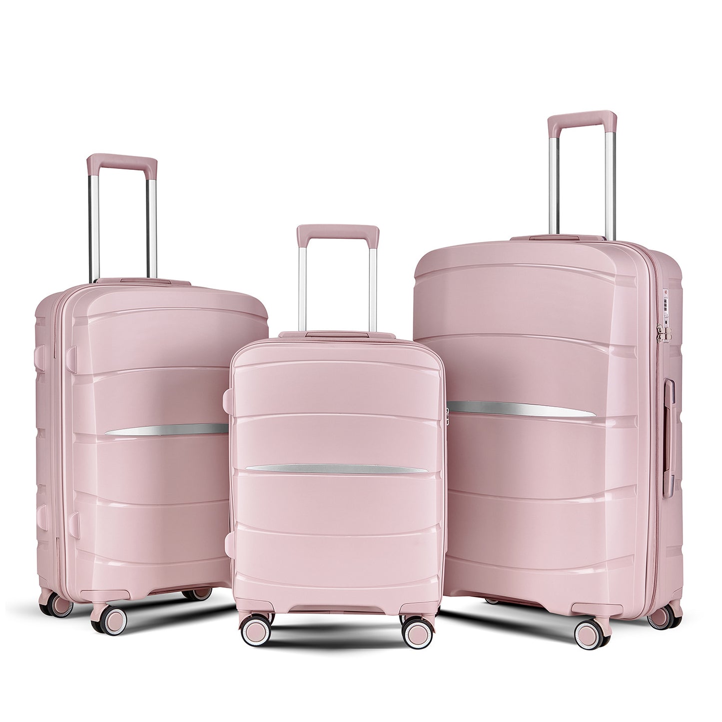 Unisex Premium Mehrgrößen Hartschalenkoffer Set Brehn