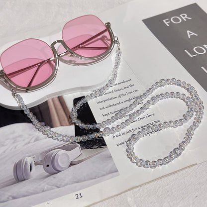 Mehrschichtige Perlen Eyewear Kette Brehn
