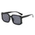 Damen Trendige quadratische Sonnenbrille Brehn