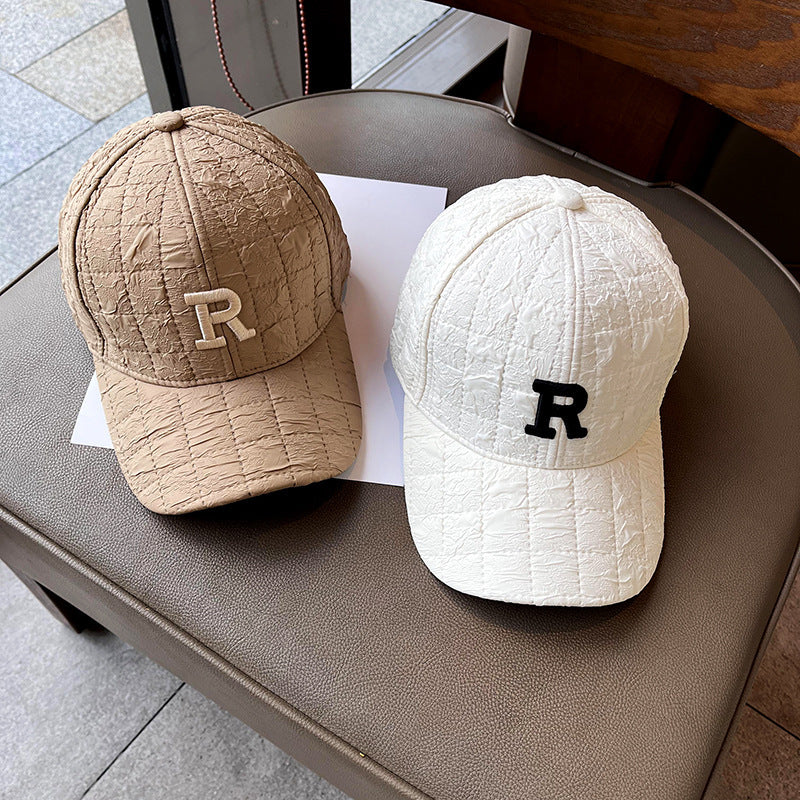 Damen Contemporary Texturiertes Design Baseball Cap Brehn