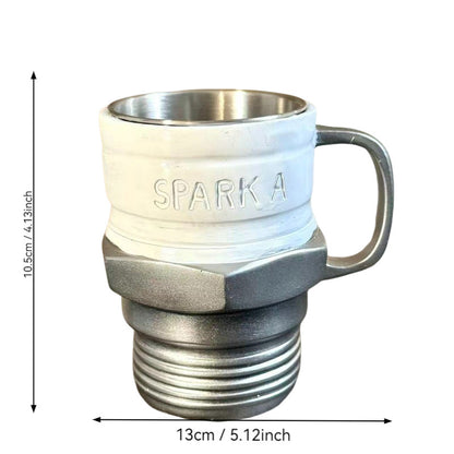 Lustige Kaffeetasse im Schraubengewinde-Design Brehn