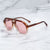 Damen modische Sonnenbrille im einzigartigen, geometrischen Design Brehn