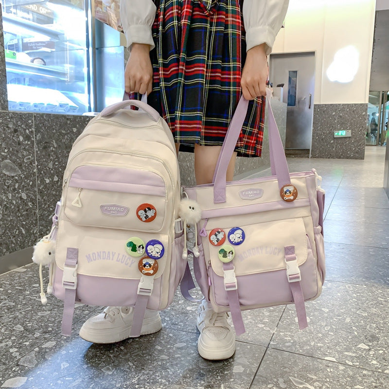 Verspielter Grafik-Rucksack Brehn