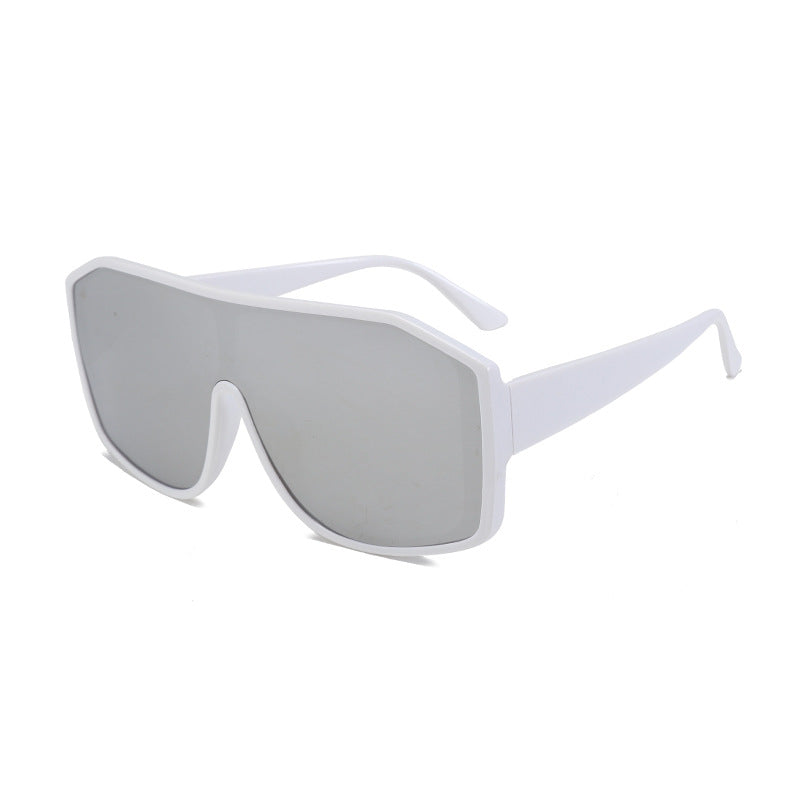 Damen Modische Oversized-Sonnenbrille im futuristischen Design Brehn