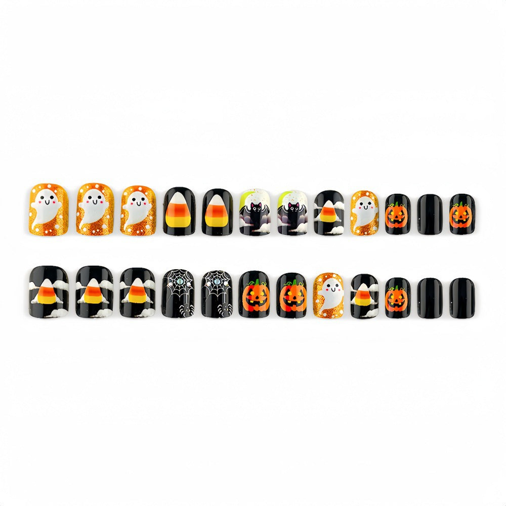 Kreatives Halloween Kunstnagelset Brehn