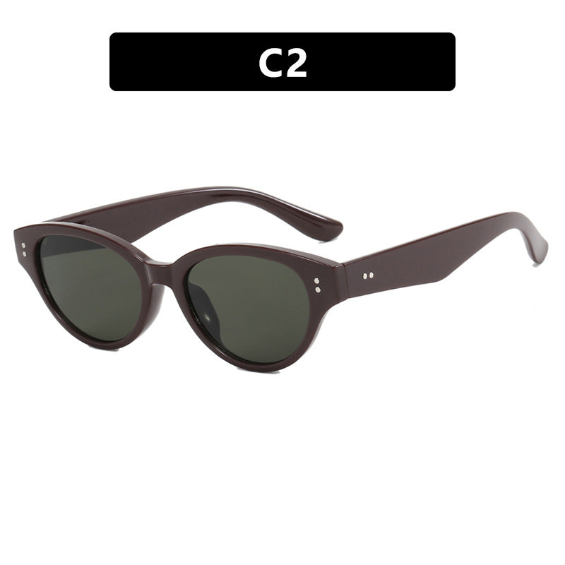 Damen modische Cat-Eye Brille mit elegantem Kunststoffrahmen Brehn