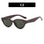 Damen modische Cat-Eye Brille mit elegantem Kunststoffrahmen Brehn