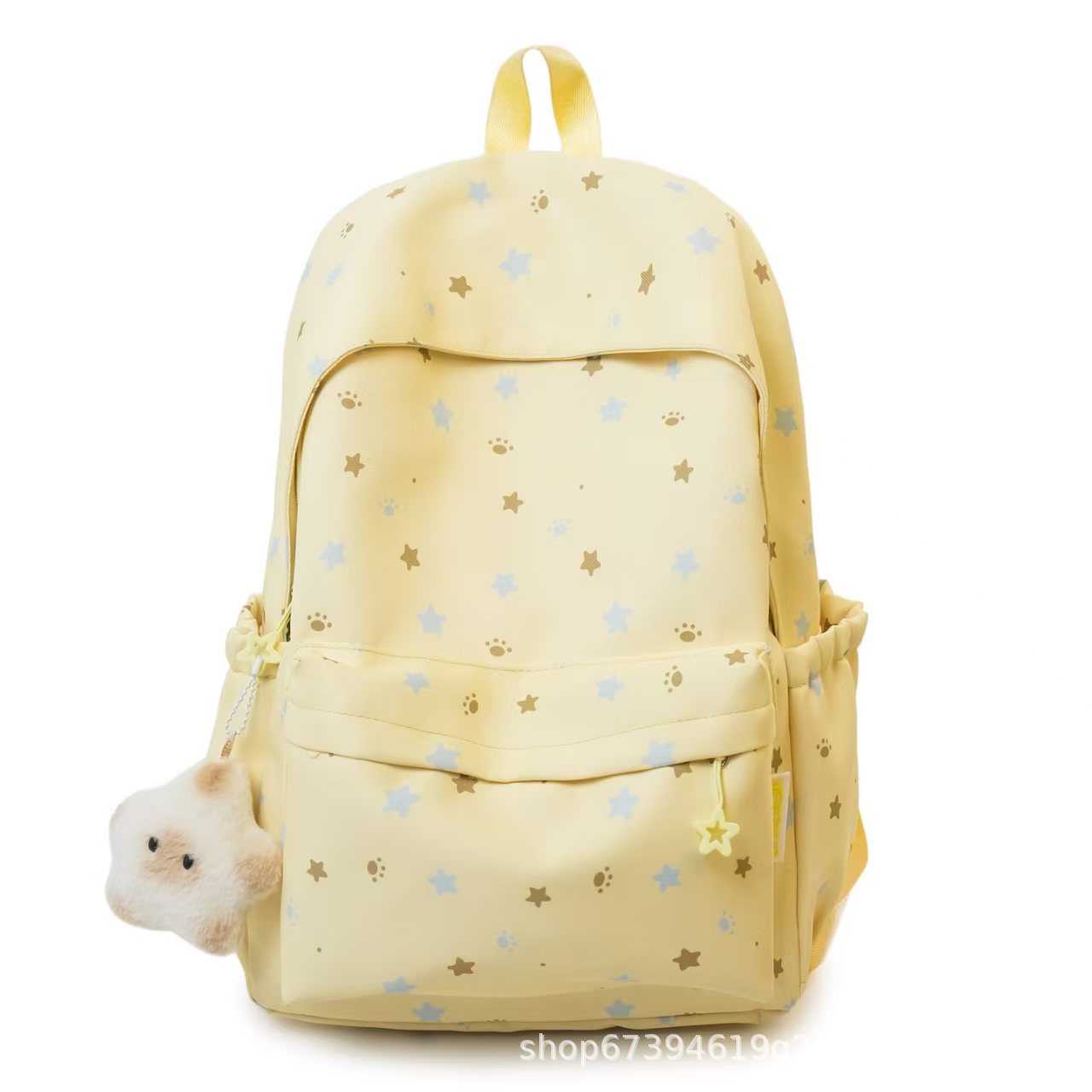 Sternmuster Weicher Stoff Rucksack Brehn