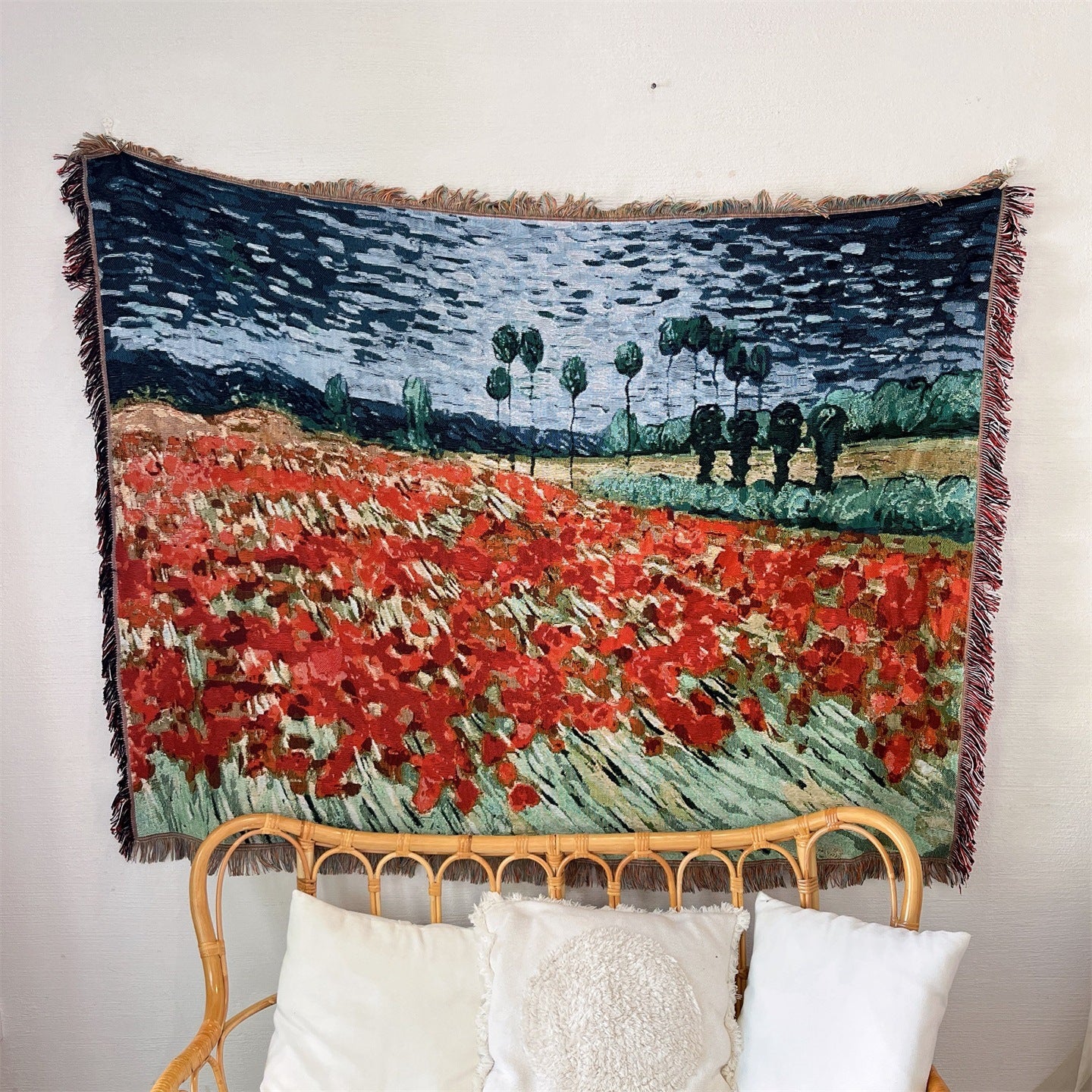 Künstlerische Wandteppichdecke