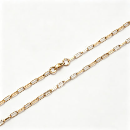 Elegante offene Gliederkette Halskette Brehn
