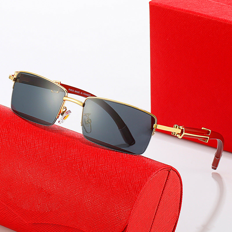 Damen modische Sonnenbrille mit elegantem Metallrahmen und hochwertigen Gläsern Brehn