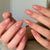 Elegante Druck-Nagelverlängerungen Brehn