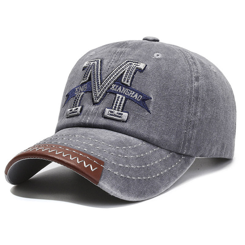 Herren Zerrissene Patch Baseballmütze Brehn