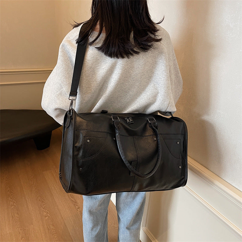 Elegante Ledertasche mit Stilvollem Design und Vielseitigen Trageoptionen Brehn