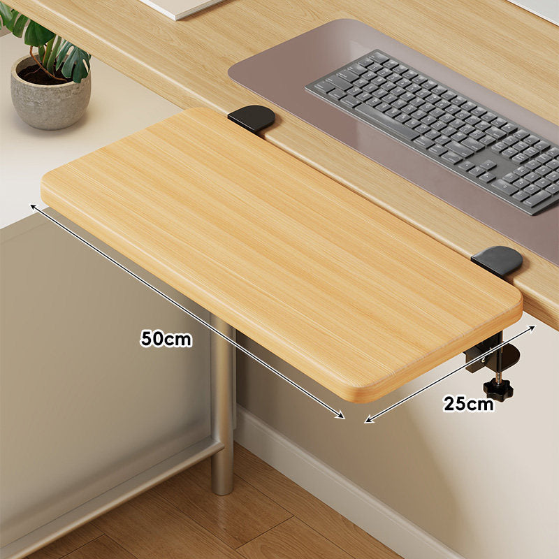 Unter-Tisch Gleitschienen-Tastaturablage und Schreibtischverlängerung mit sanfter Gleitmontage