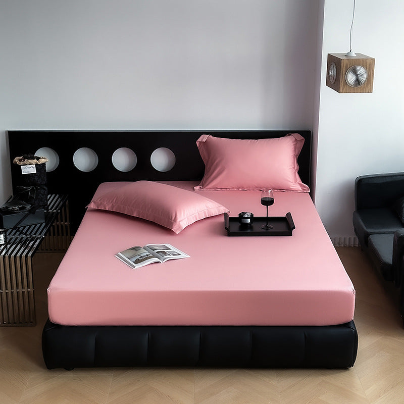 Luxuriöses Spannbettlaken-Set aus Satin-Mikrofaser