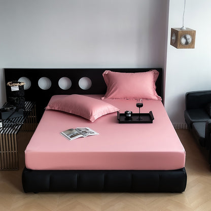 Luxuriöses Spannbettlaken-Set aus Satin-Mikrofaser
