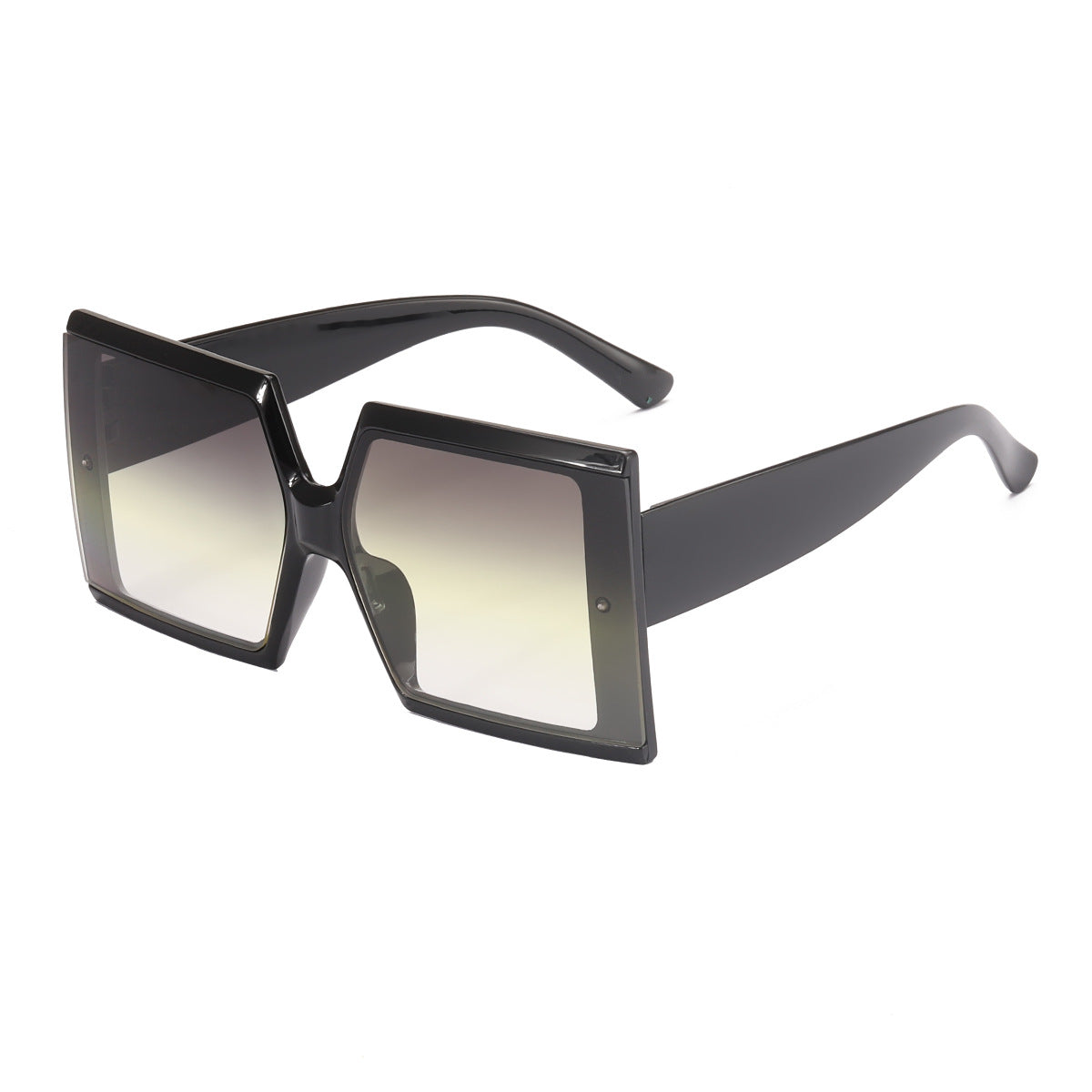 Damen oversized Sonnenbrille mit trendigem Leoprint Brehn