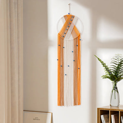 Makramee Wandbehang mit rundem Ring Brehn