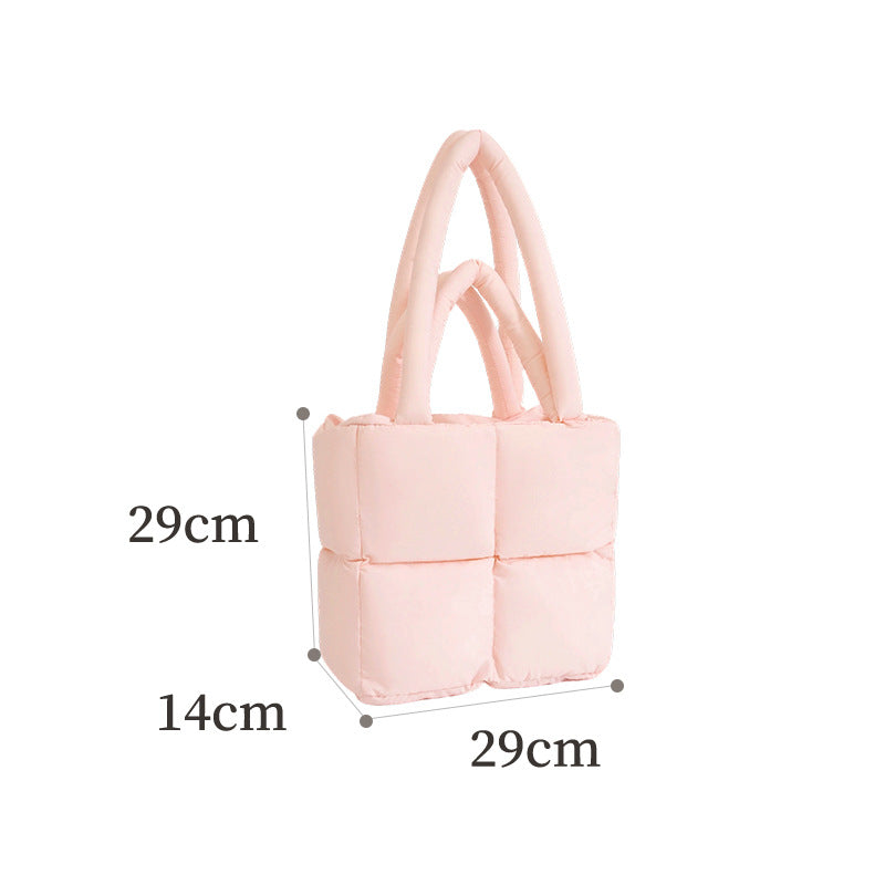 Gepolsterte Puff-Tote-Bag Brehn