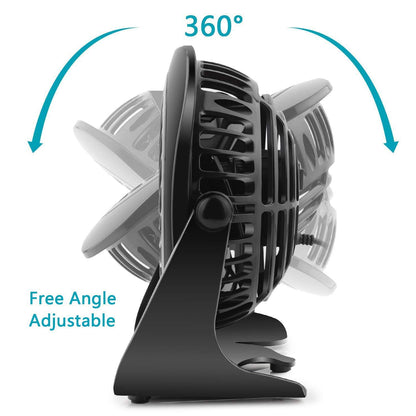 Damen Tischventilator mit individuellem Neigungswinkel Brehn