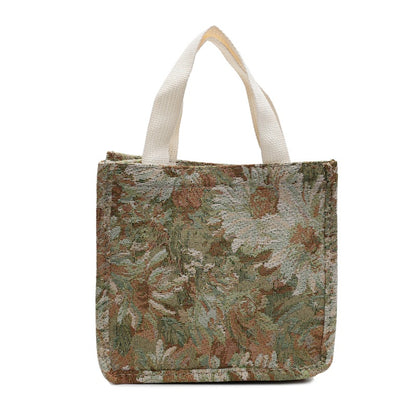 Blumenmuster Artisan Tragetasche
