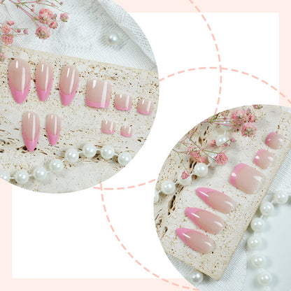 Premium Press-On Nagelset mit Ombre-Design Brehn