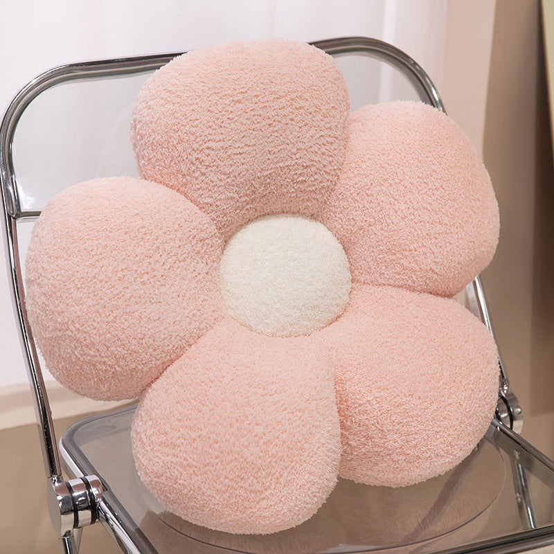Blütenförmiges Kuschelkissen Brehn