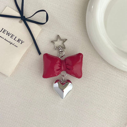 Bow-förmiger Charm Schlüsselanhänger Brehn