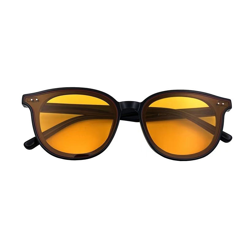 Damen Retro Cat Eye Sonnenbrille Brehn