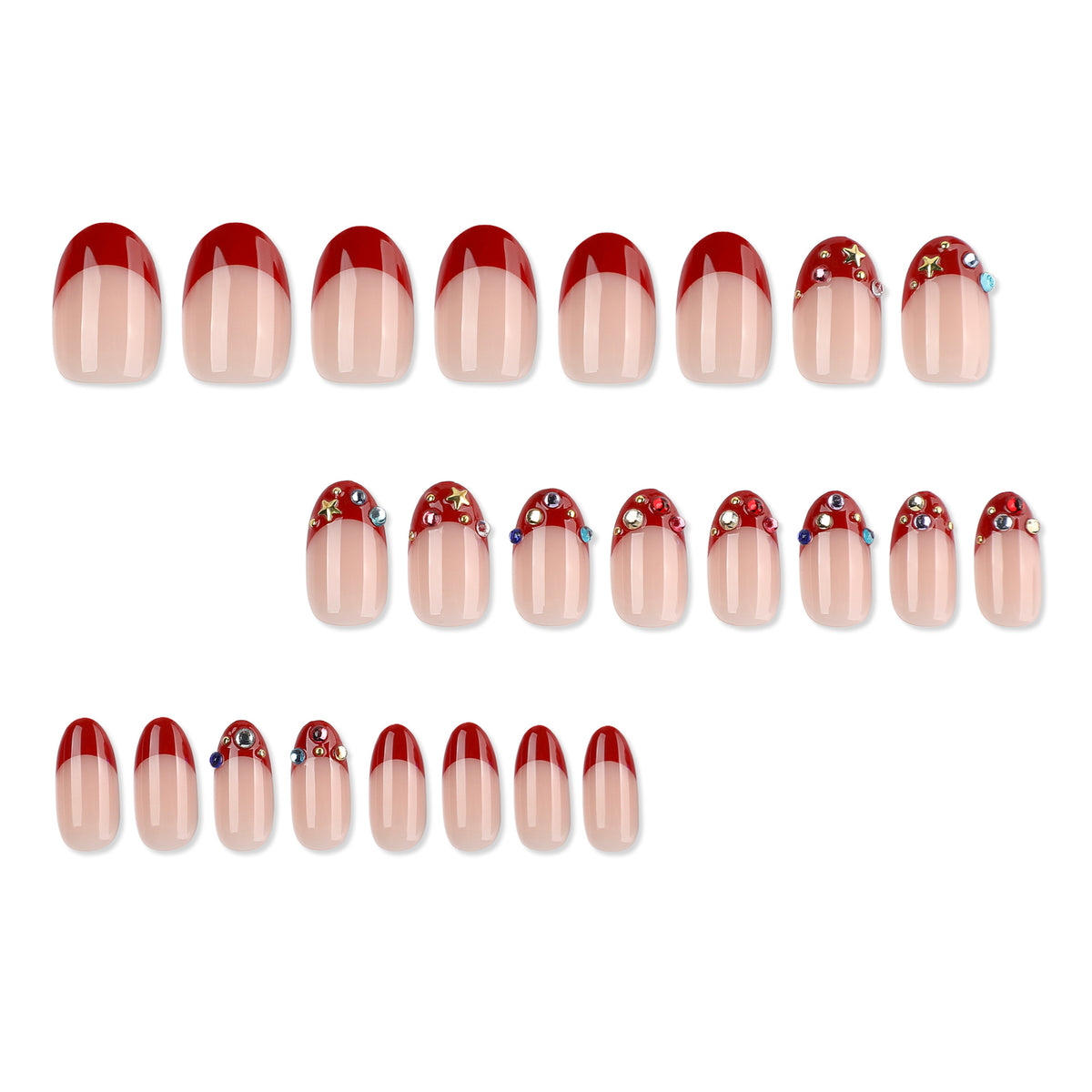 Kunstvolle Nagelkunst mit Glitzer-Design Brehn
