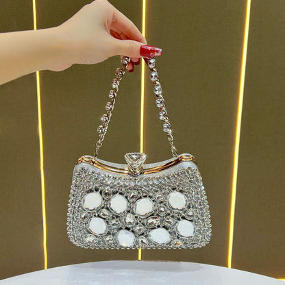 Opulente Bejeweled Abendtasche