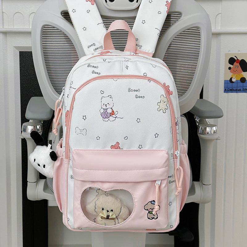 Rucksack mit Kreativem Musik- und Tiermotiv Brehn