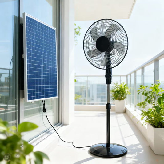 Damen Solar Standventilator Brehn