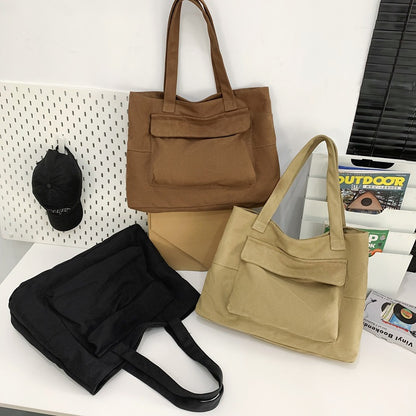 Geräumige Multifunktions-Tote mit vielen Taschen