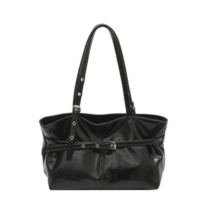 Stylische Faux-Leder Tragetasche