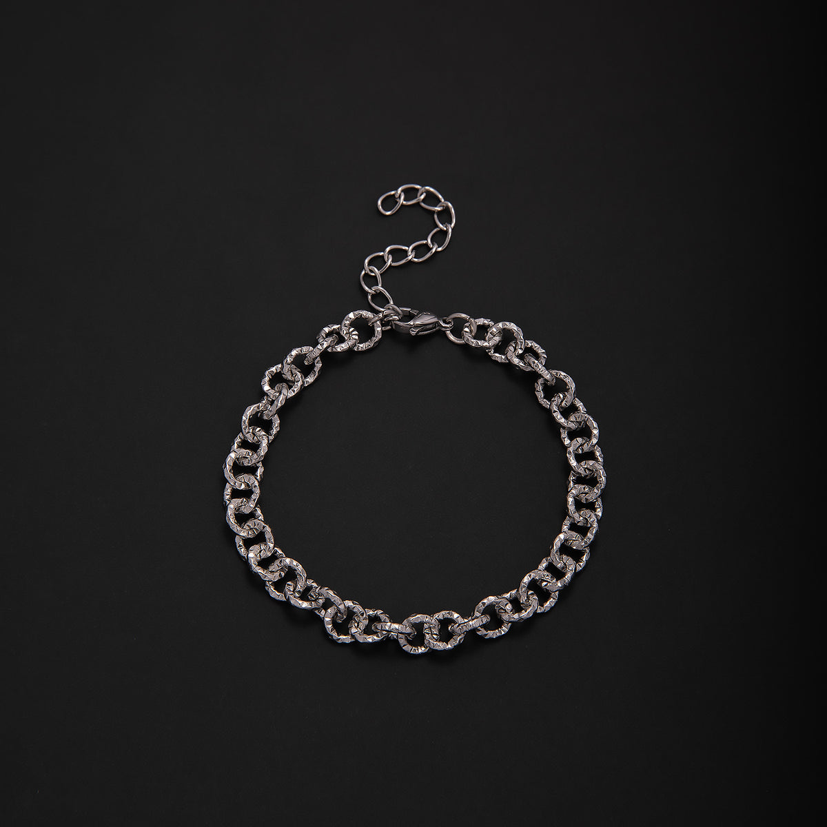 Vernetztes Metall-Gliederarmband Brehn