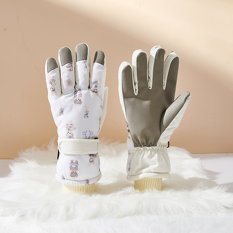 Niedliche cartoonartige Winterhandschuhe Brehn