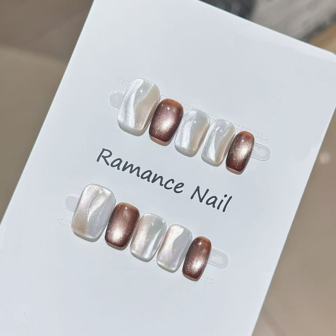 Elegante Press-On Nagelspitzen Brehn