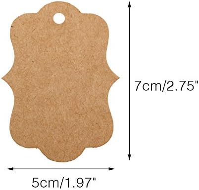 Umweltfreundliche Kraft-Geschenkanhänger Brehn