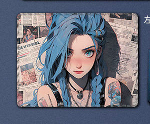 Anime-inspirierte Gaming-Mauspad