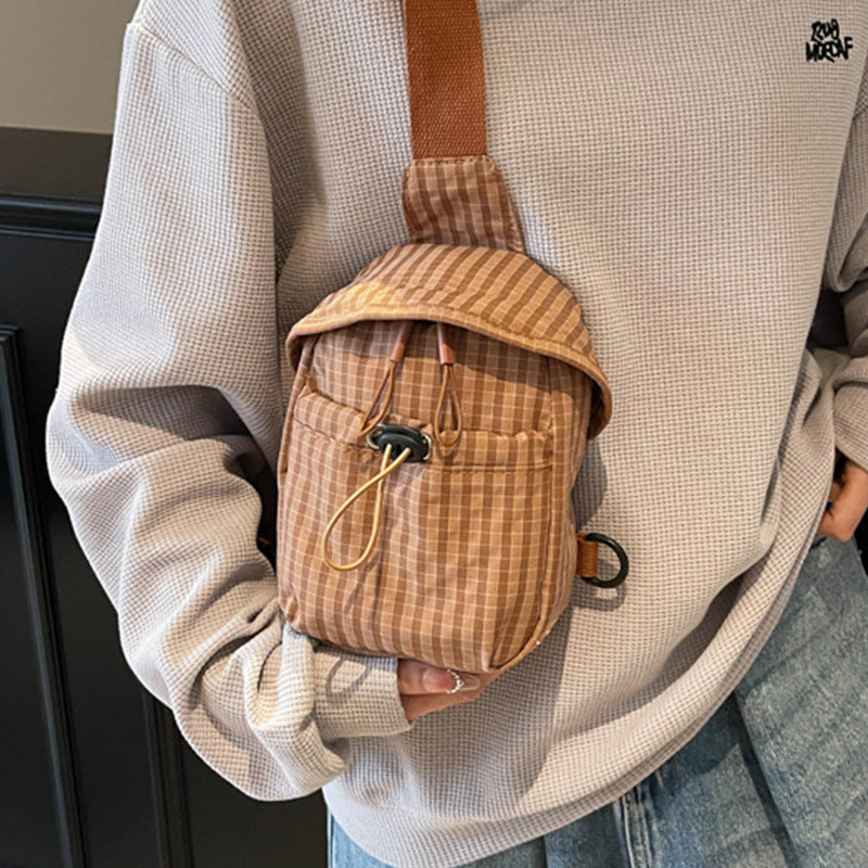 Kompakte verstellbare Crossbody-Rucksack