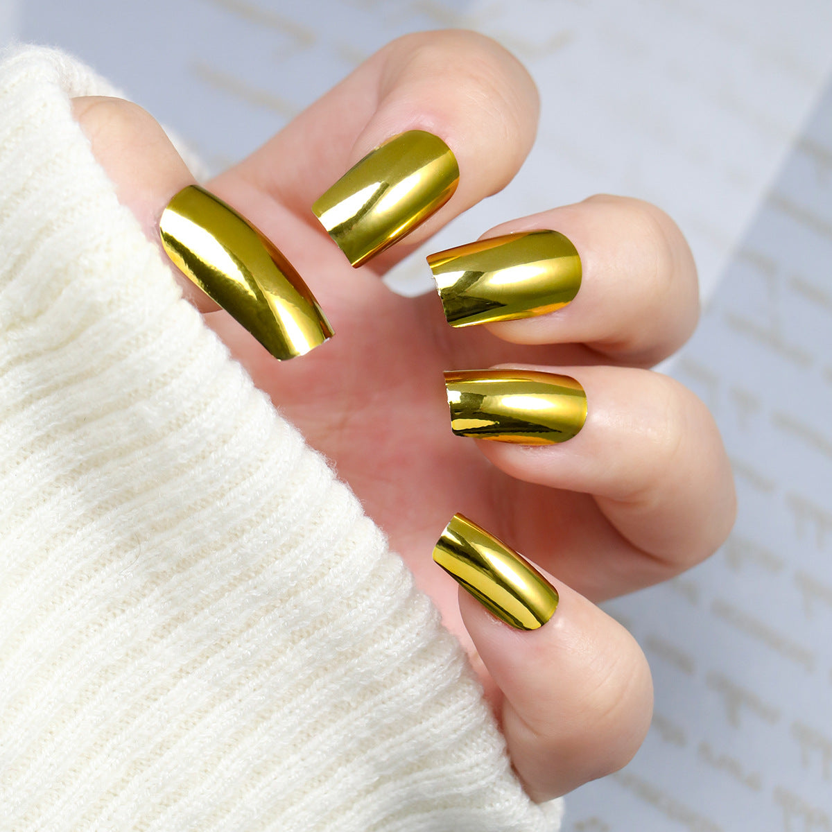 Premium Spiegel Finish Nagelkunst Tipps Brehn