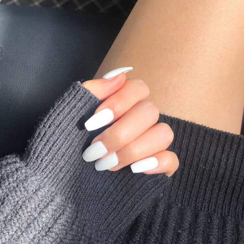 Premium Matte Press-On Nail Set