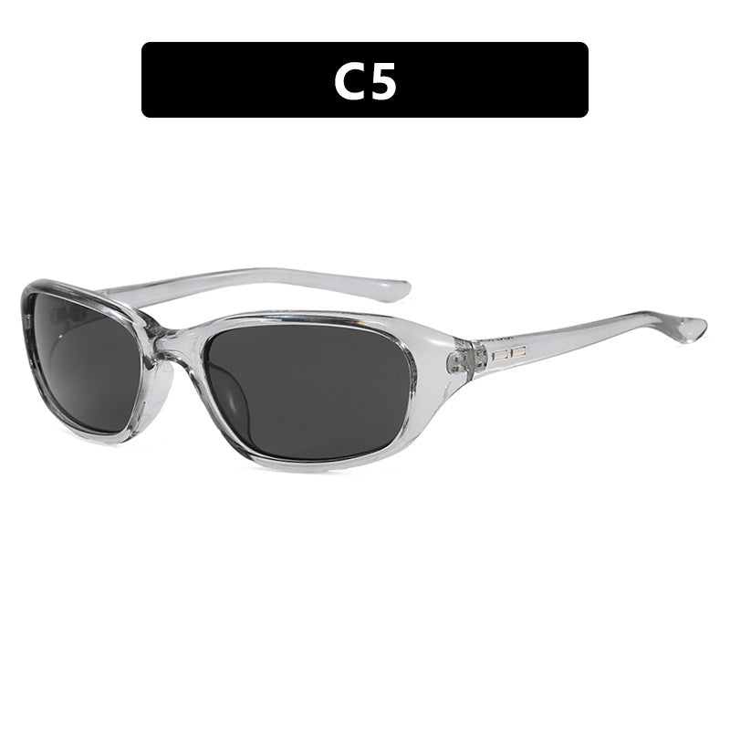Damen sportliche Sonnenbrille mit breitem, ergonomischem Rahmen Brehn
