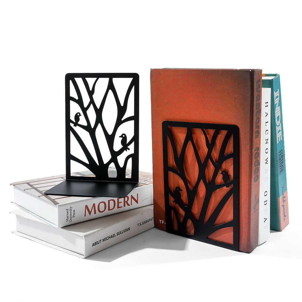 Künstlerische Baumzweig-Design Buchstützen