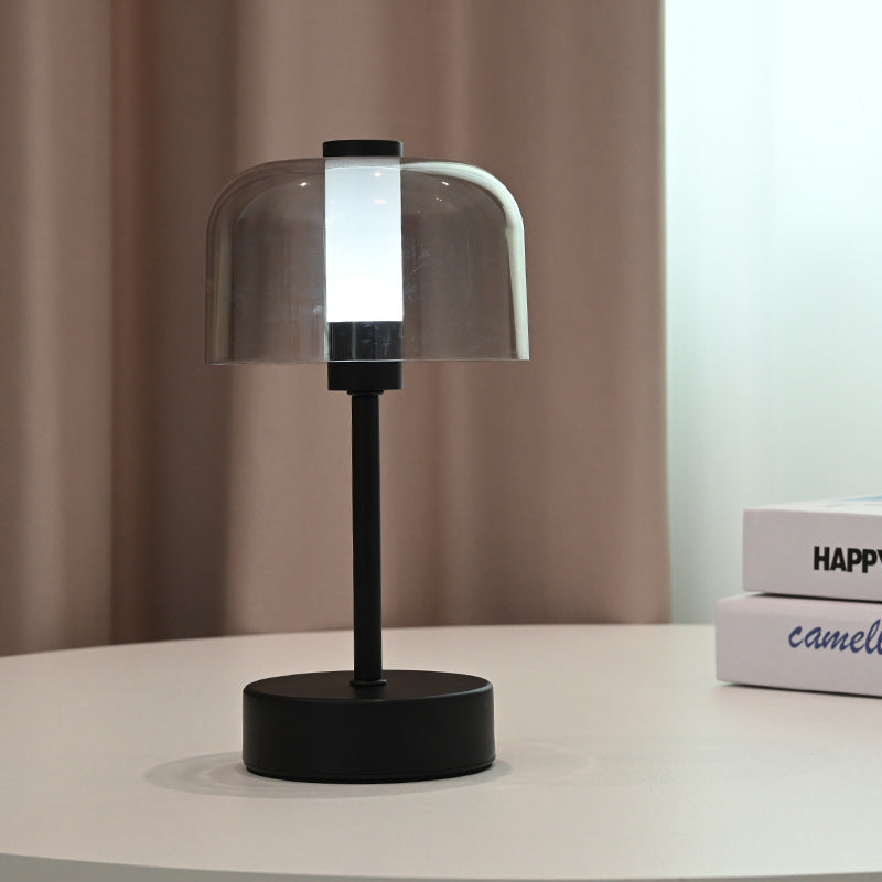 Moderne Glas Schirm Tischlampe